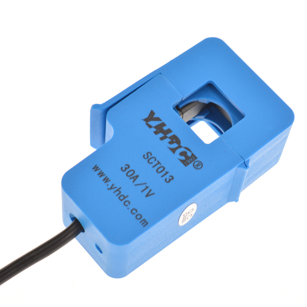 Sensor Corrente AC 30A SCT-013-030 Não Invasivo - TC - Transformador de corrente AC