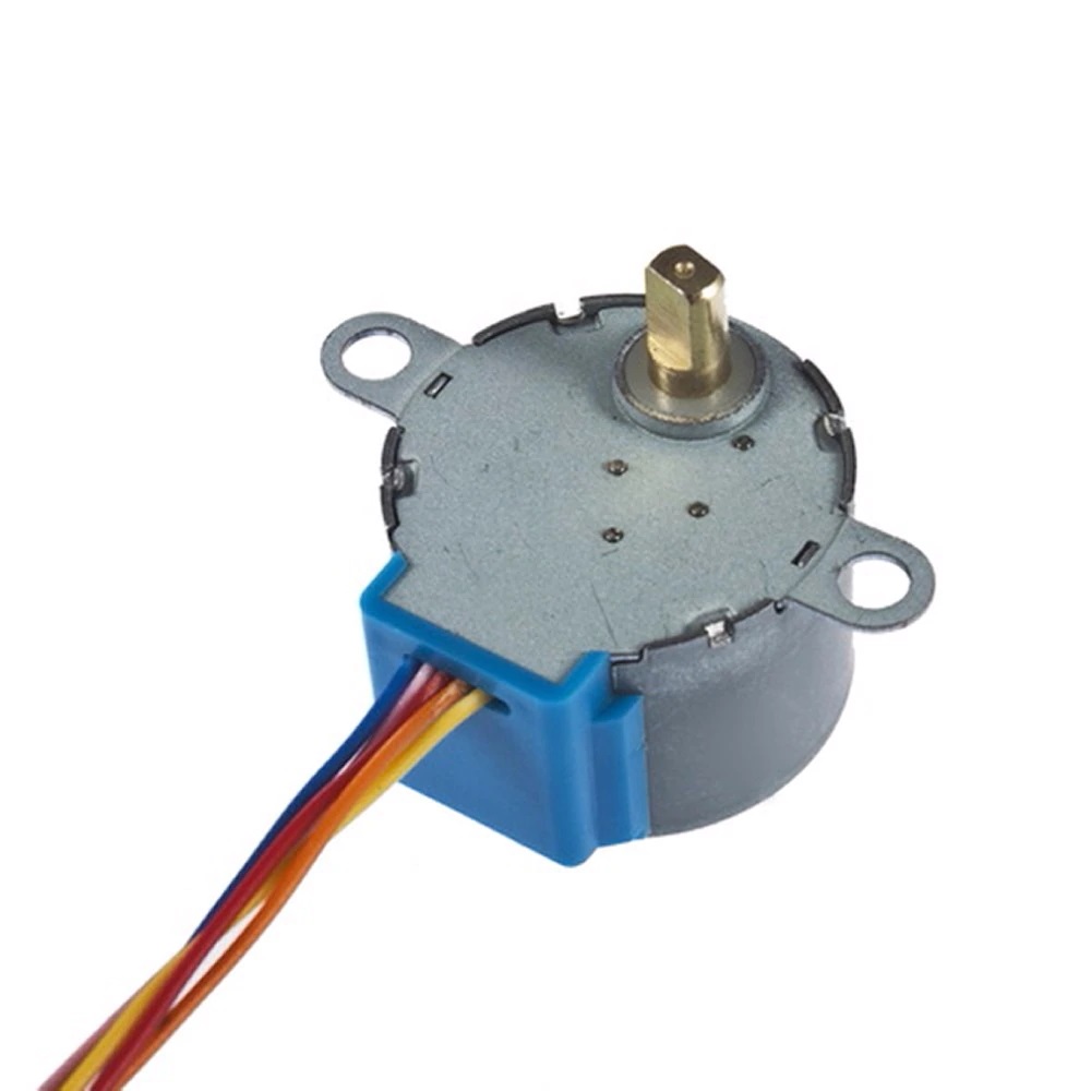 Motor De Passo 28BYJ-48 5V + Driver ULN2003 - Motor de passo de 4 fases 5V - Ideal para Arduino, PIC