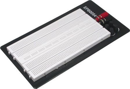 Protoboard 1280 pontos + 1 barra de 100 pontos (1380 total) - tozz com base modelo EPB0054