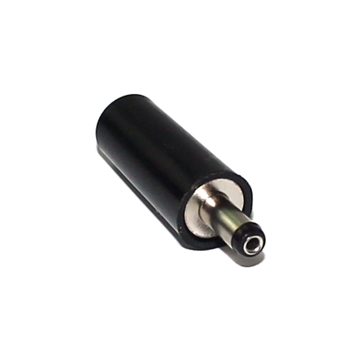 Plug conector P4 DC 2,1 x 5.5 x 9.5mm sem rabicho preto