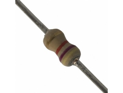 Mini resistor 470R CR12 1/8W 5% - resistor 470R ohms 1/8W