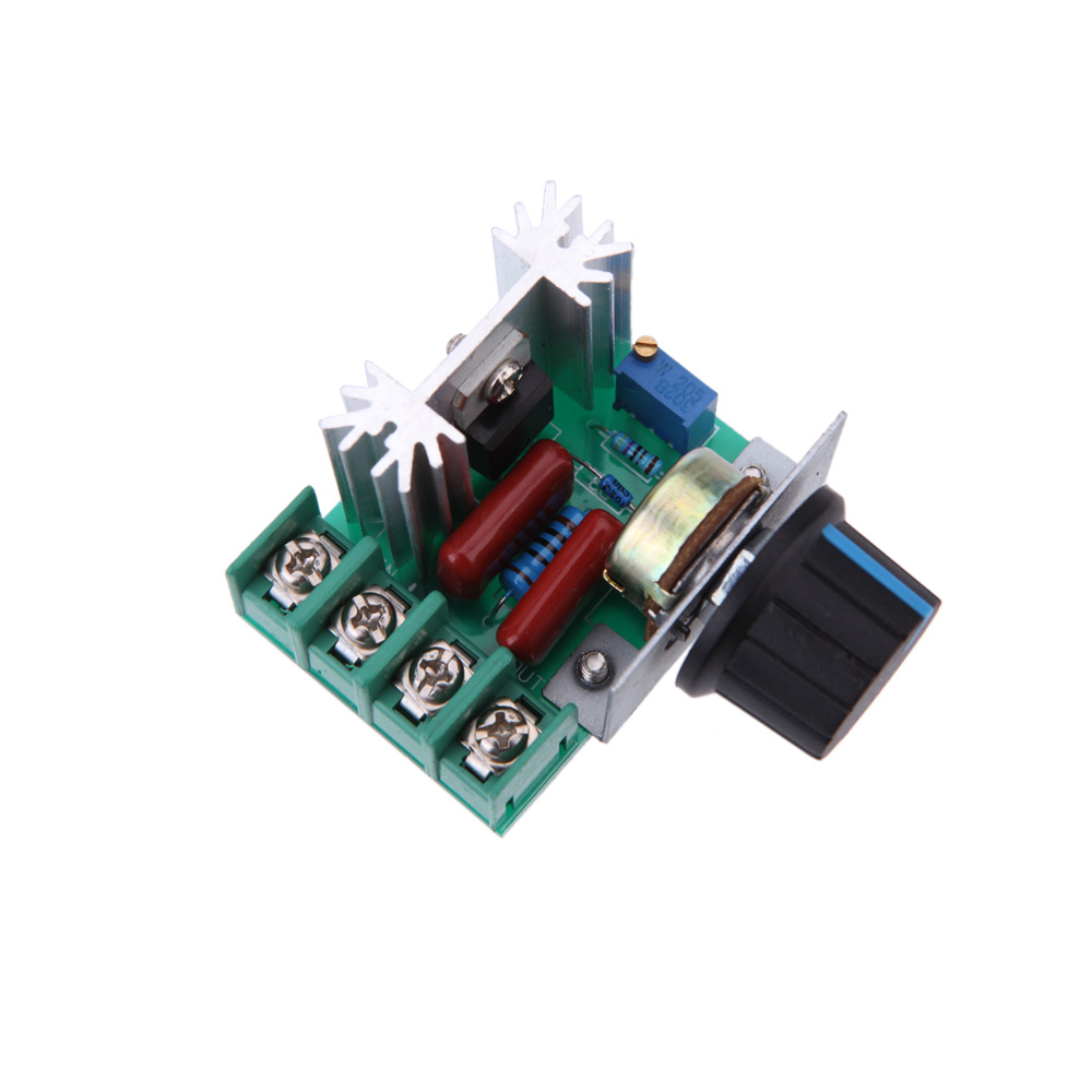 Dimmer rotativo de alta potência CA 2000W em 220V - 1000W em 127V - Bivolt