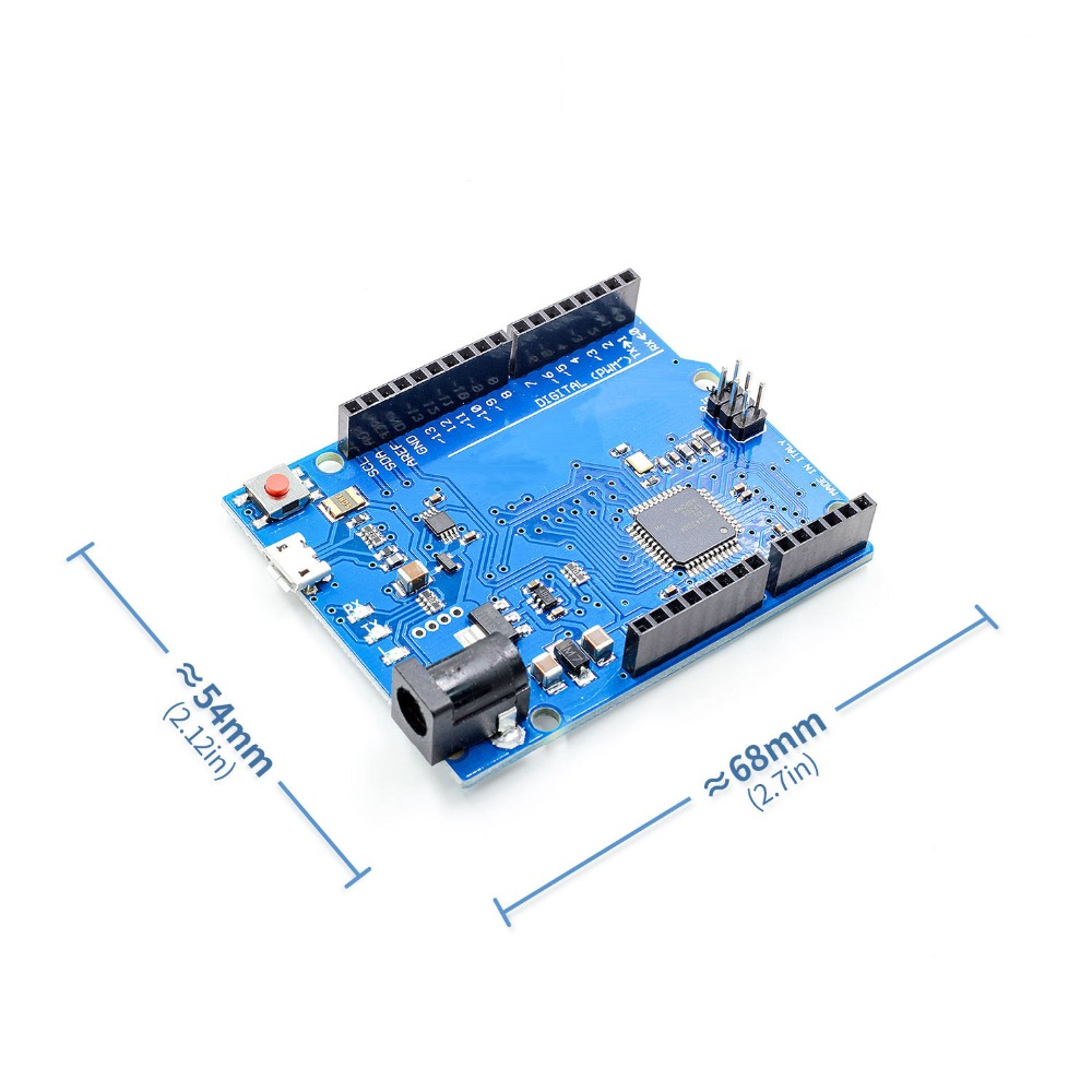 Arduino Leonardo R3 Rev3 Atmega32u4 com cabo USB