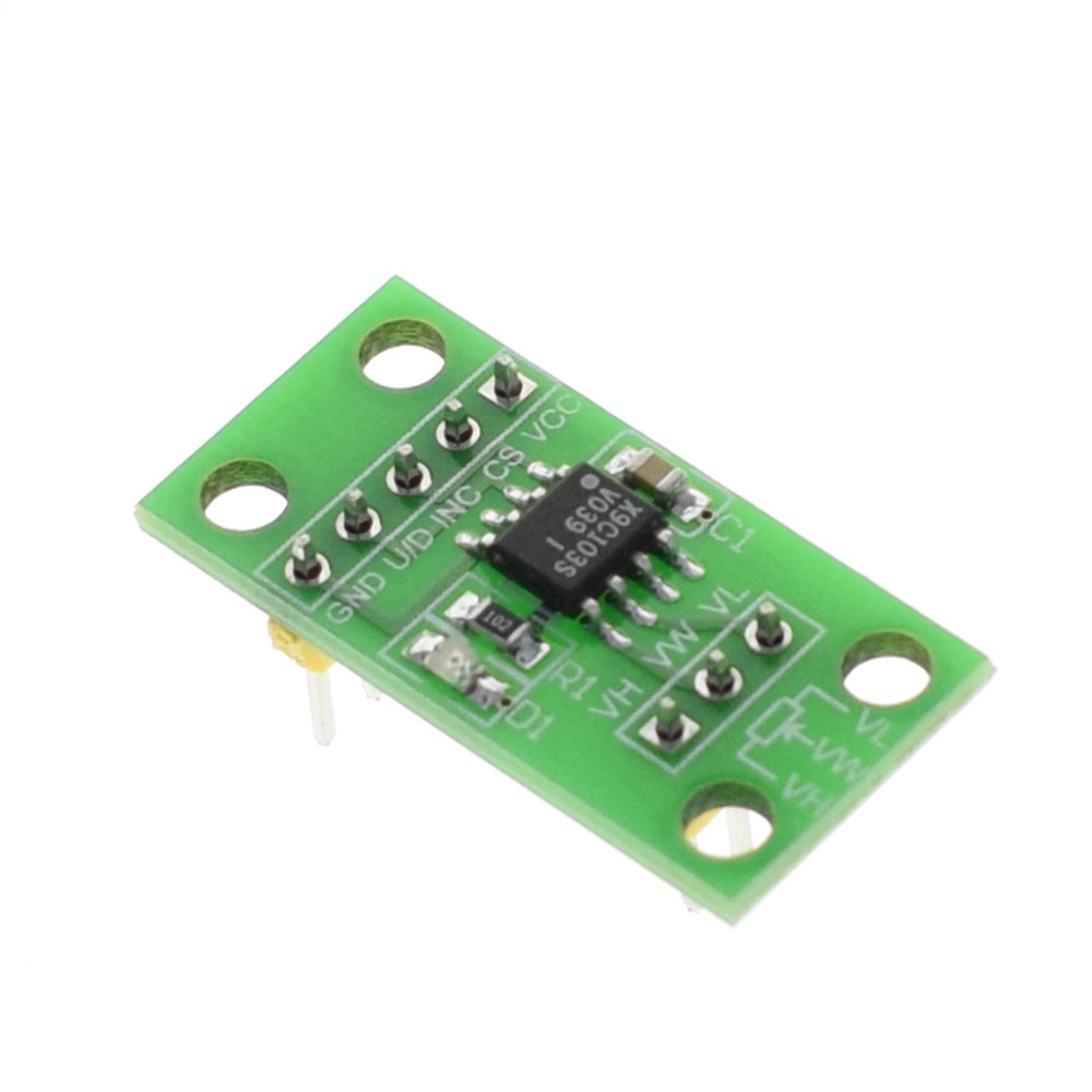 Módulo potenciômetro digital 10K - X9C103S 3V a 5V