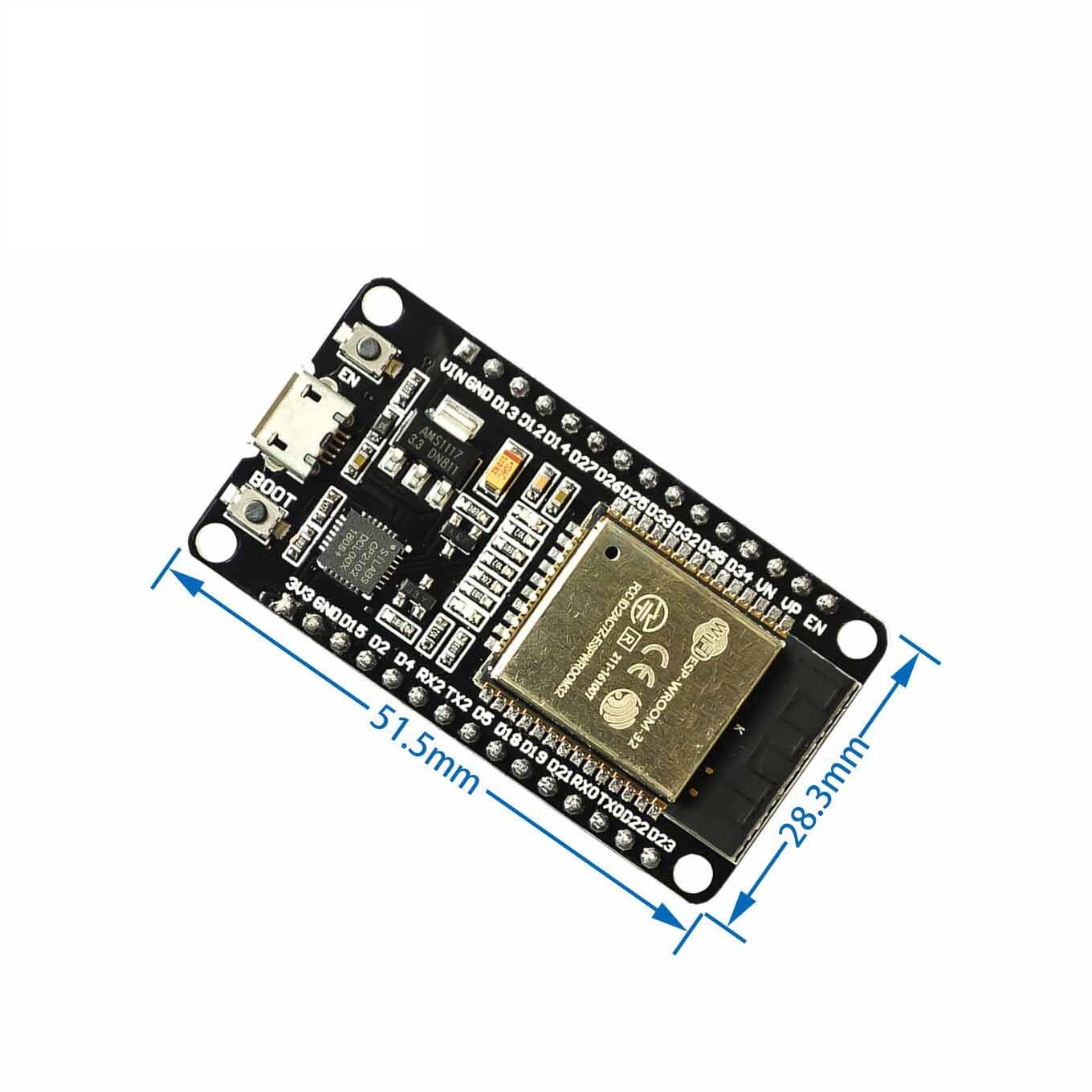 Módulo de Desenvolvimento ESP32 com WiFi e Bluetooth