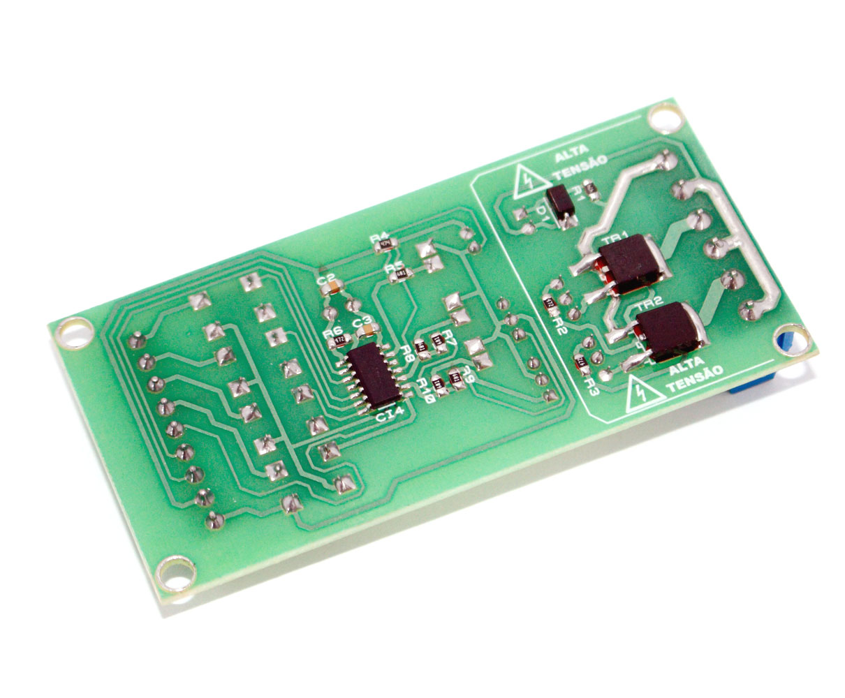 Módulo dimmer 2 canais bivolt para Arduino ESP8266 ESP32 STM - DM02A