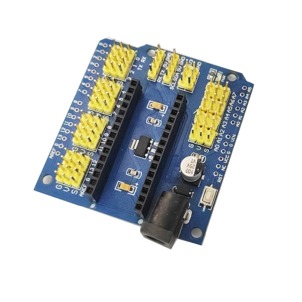 Módulo adaptador terminais conectores com regulador 3.3V para Arduino Nano