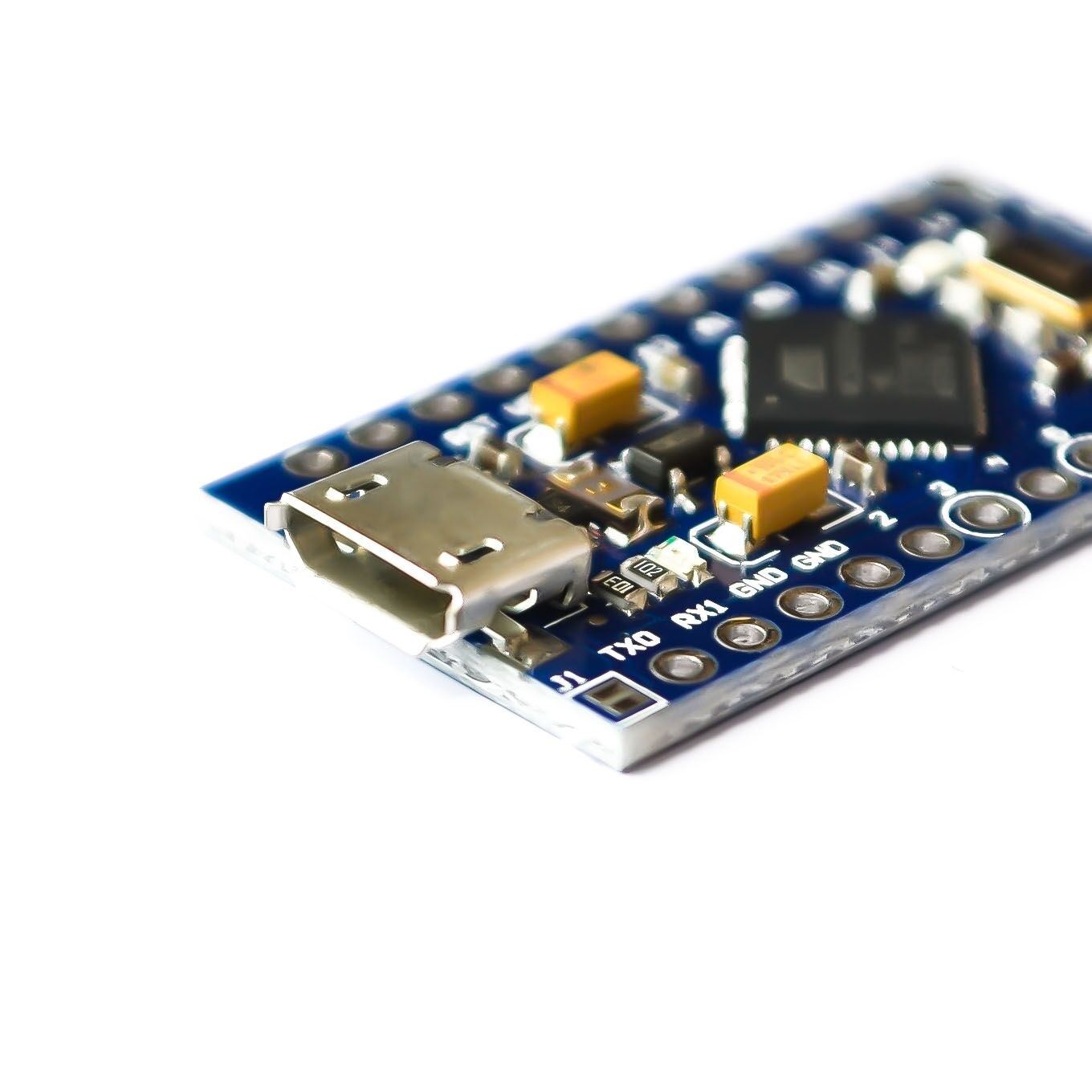 Placa PRO micro ATMEGA32U4 compatível com Arduino
