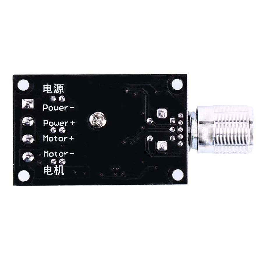 Módulo PWM regulador de tensão 3A - 6~28V 80W - Controlador velocidade motor 6V 9V 12V e 24V - 120...