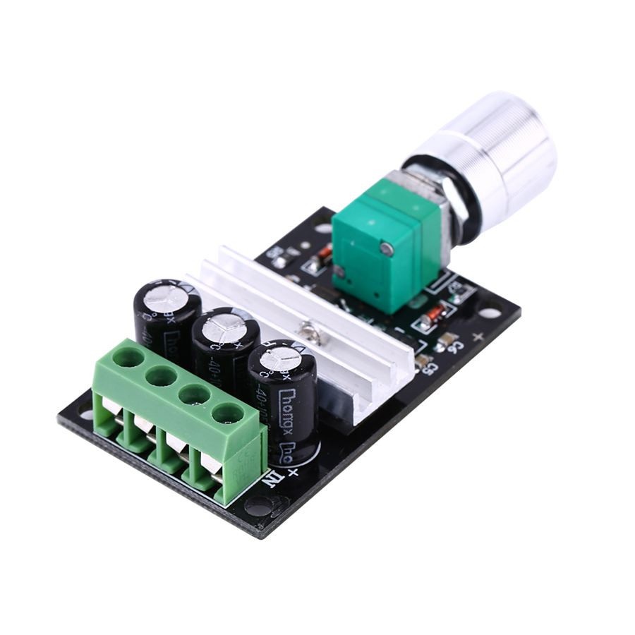 Módulo PWM regulador de tensão 3A - 6~28V 80W - Controlador velocidade motor 6V 9V 12V e 24V - 120...