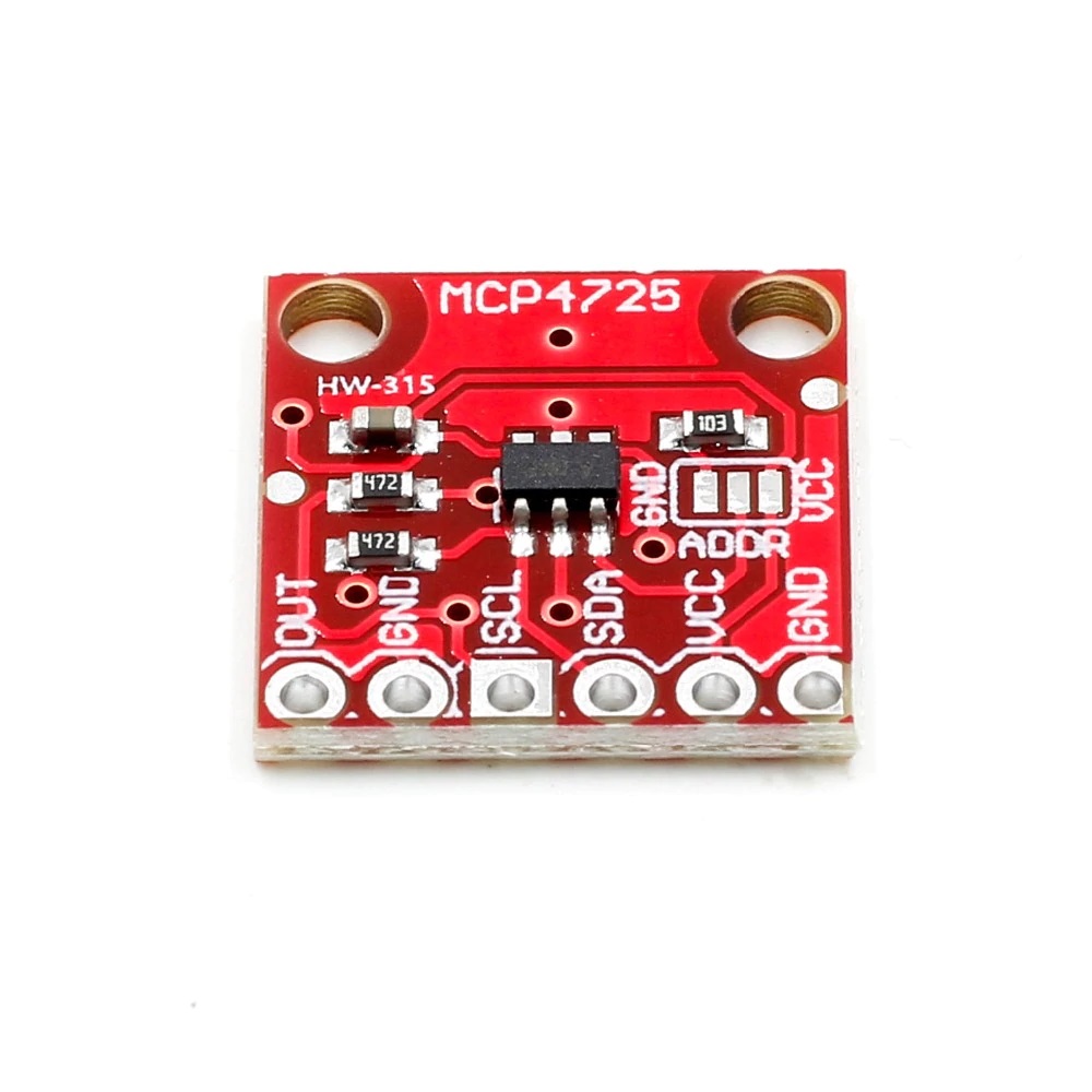 Módulo conversor digital para analógico DAC MCP4725
