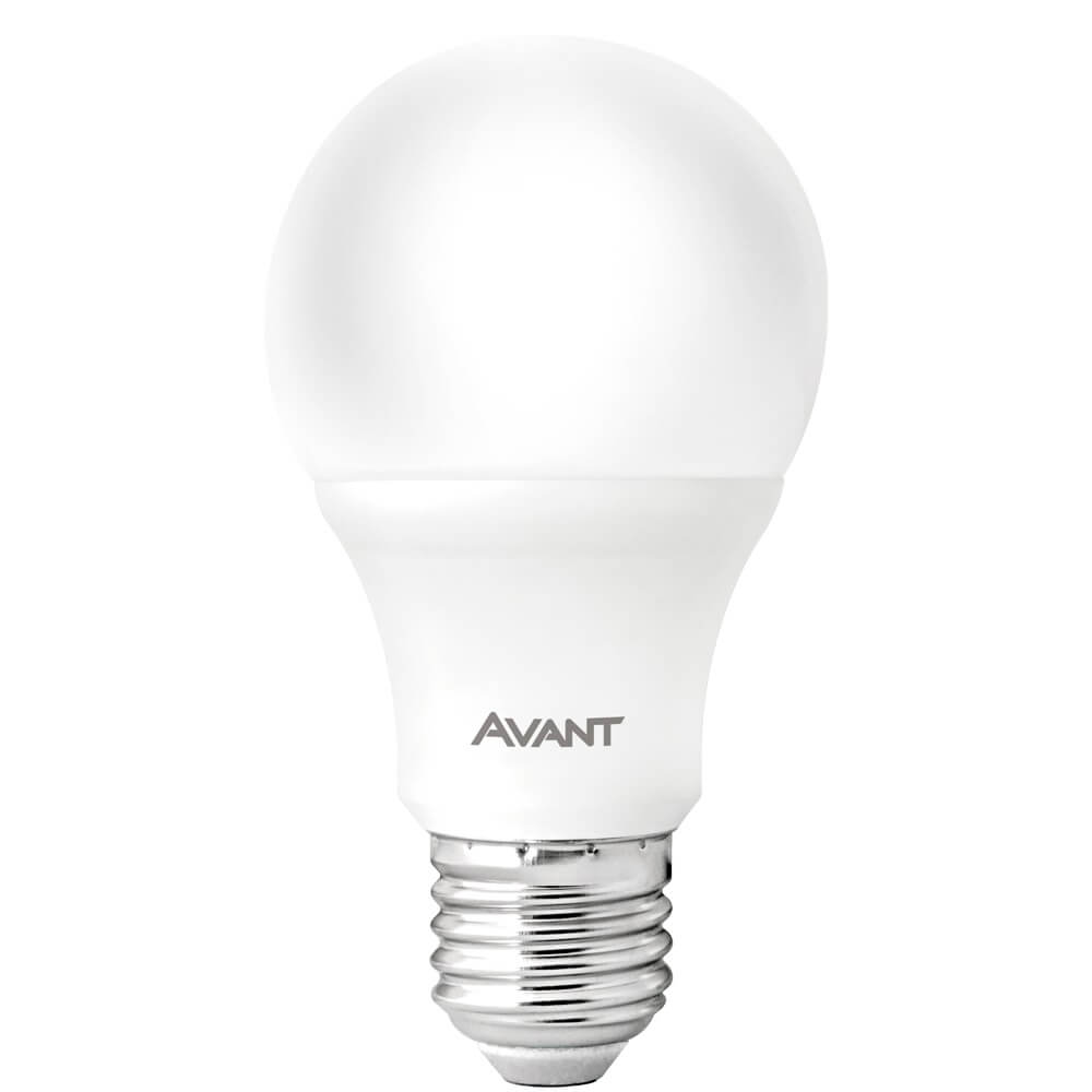 Lâmpada Pera LED Bulbo A60 7W 6500K bivolt Branco frio E-27 AVANT