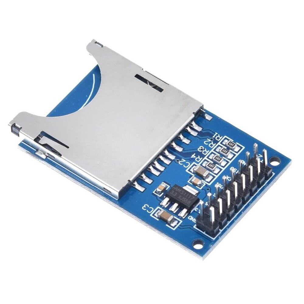 2x Modulo leitor SD card - Leitor de cartão SD - Leitura e escrita