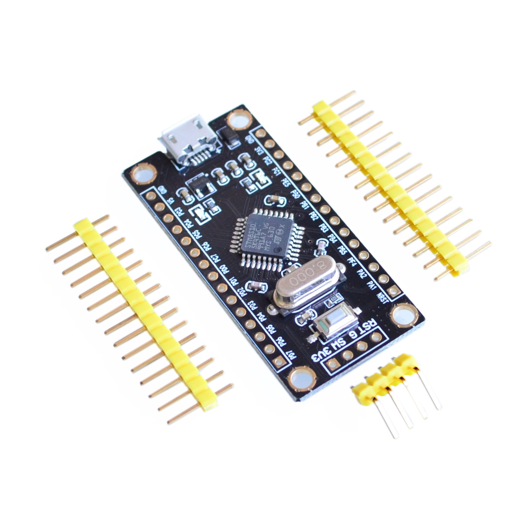 Placa módulo de desenvolvimento STM8S105K4T6