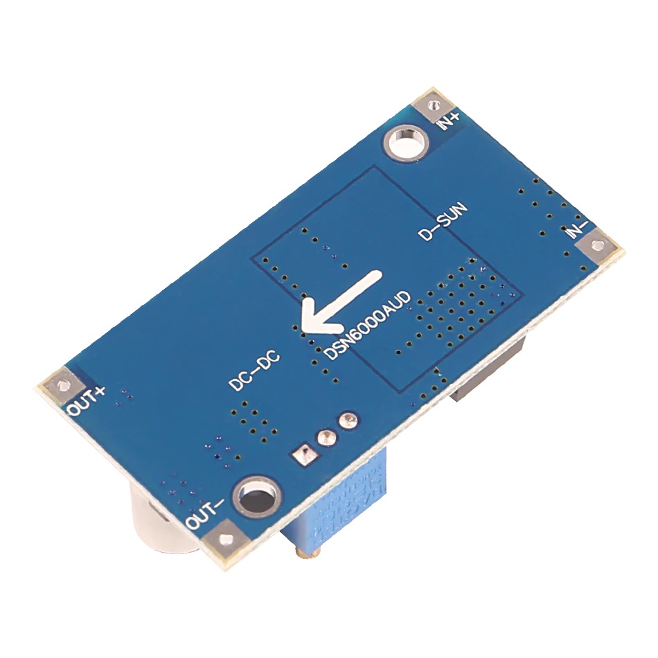 Módulo conversor DC-DC Step-down Step-up XL6009 automático ajustável 4A - 4-32V para 1.25-35V