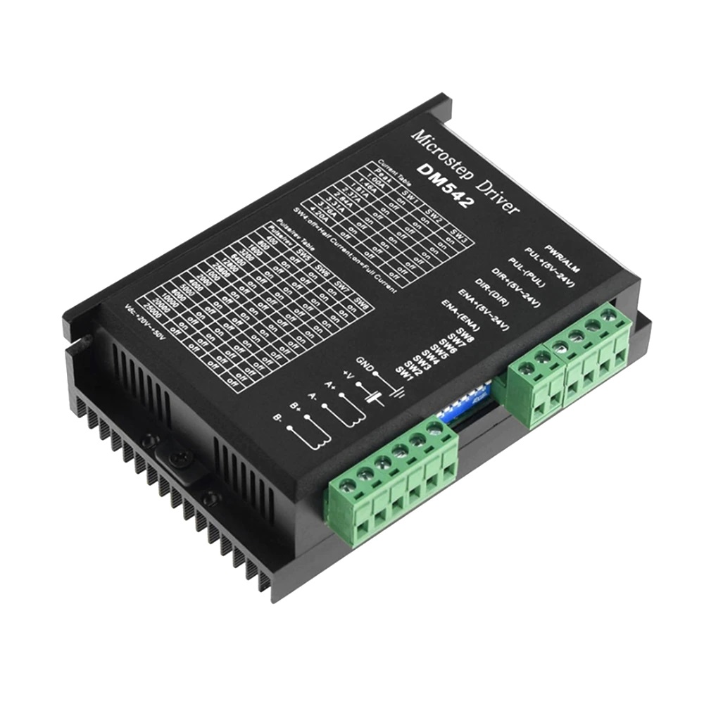 Driver para motor de passo 4.2A DM542 - 1 eixo 20-50V