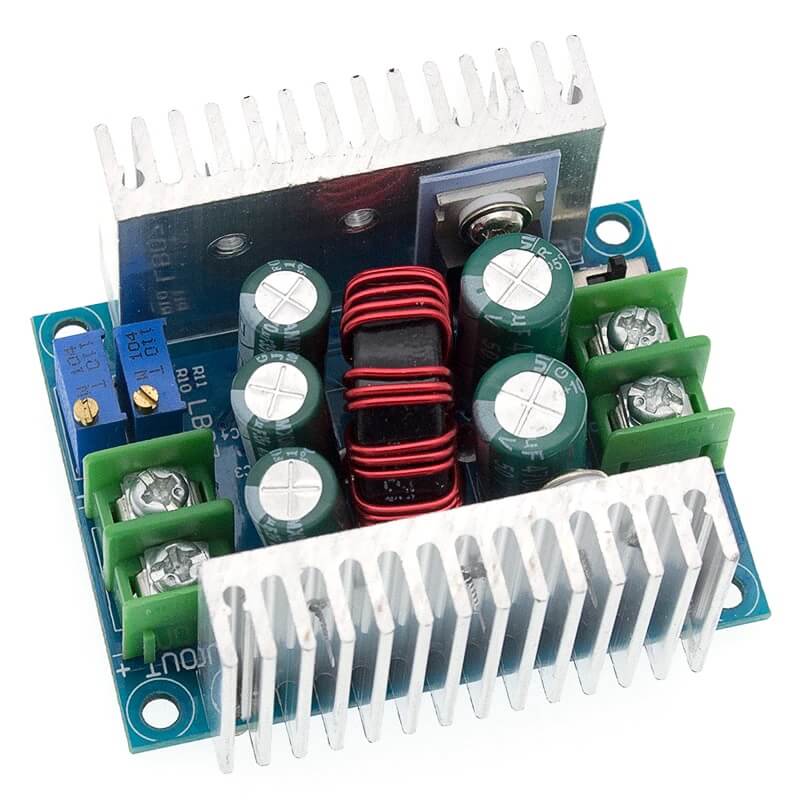 Módulo conversor DC-DC Step-down ajustável 20A 300W 6-40V para 1.2-36V
