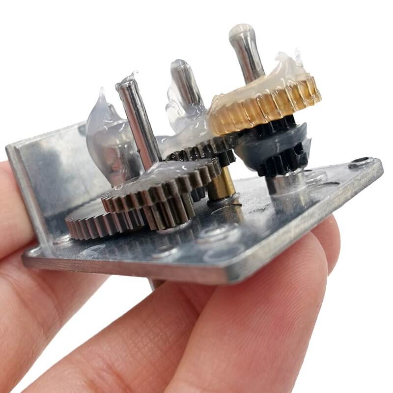 Motor 12V DC CC com caixa de redução reversível 100RPM 1Kgf.cm