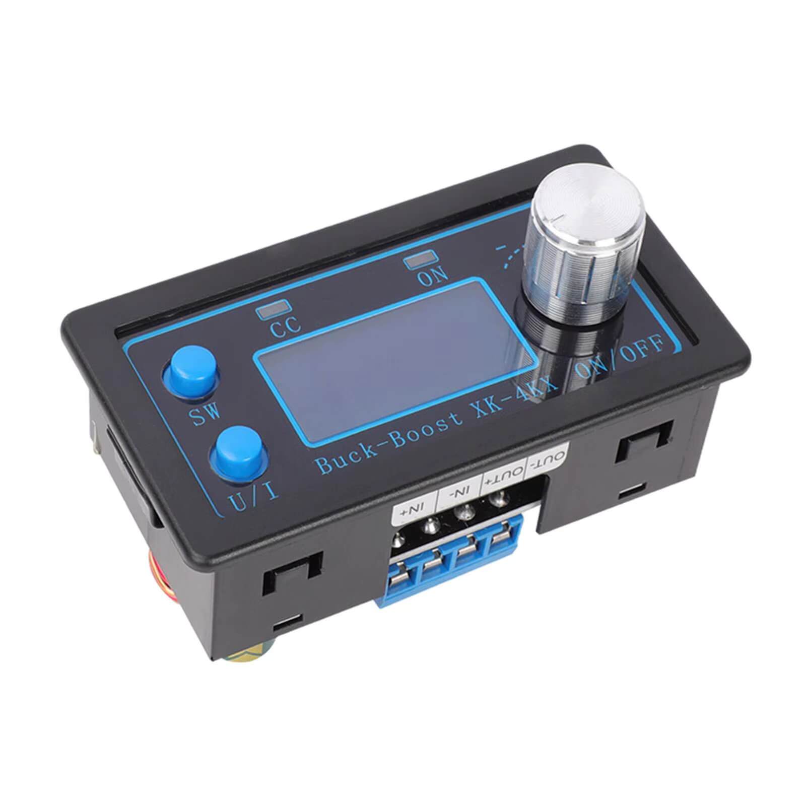 Módulo regulador de tensão DC DC Step Down e Step UP 4A 0.5V - 30V digital com display ZK-4KX XK-4...