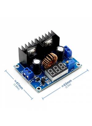 Módulo conversor DC-DC Step-down XL4016 ajustável 8A - 4-38V para 1.25-36V com DISPLAY