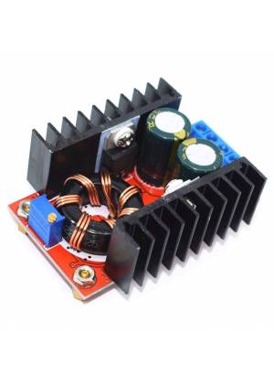 Módulo conversor DC-DC Step-up 150W ajustável 6A - 10-32V para 12-35V