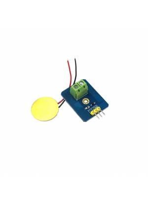 Sensor de vibração e toque analógico piezoelétrico cerâmico
