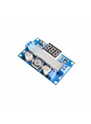 Módulo conversor regulador DC-DC Step-up 6A - 100W 3V a 35V Com display