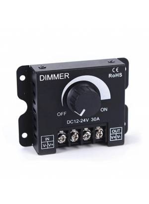 Controlador dimmer para fita de LED 12V a 24V até 30A T1-30A