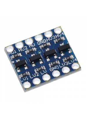 Kit 10 x Módulo conversor de nível lógico bidirecional I2C de 4 canais 5V - 3.3V