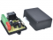 Controle remoto 2 botões + Módulo relê 1 canal RF 433Mhz BIVOLT 127V 220V com entrada para interr...