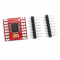 Módulo driver ponte H duplo 1A para motor DC e motor de passo TB6612FNG