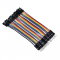 Kit Cabo Jumper 10cm Macho x Fêmea 40 Unidades - Fio Jumper