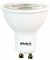 Lâmpada LED Dicroica Dimerizável 3000K Bivolt 7W MR16 Branco quente GU10 Galaxy LED