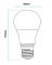 Lâmpada Pera LED Bulbo A60 15W 6500K bivolt Branco frio E-27 AVANT