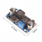 Módulo conversor DC-DC Step-down Step-up XL6009 automático ajustável 4A - 4-32V para 1.25-35V