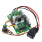 Módulo PWM 10A 80W Controlador velocidade motor com reversão 6V 9V 12V e 24V