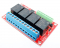 Módulo Relê serial I2C 4 canais 3.3V com PCF8574 - MR04I2C
