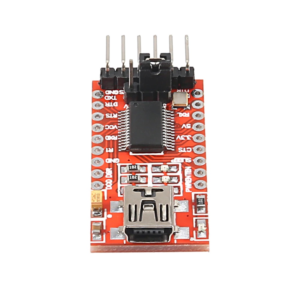 Conversor USB para serial RS232 FTDI FT232RL TTL 5V 3V3 - Serve para gravar Arduino